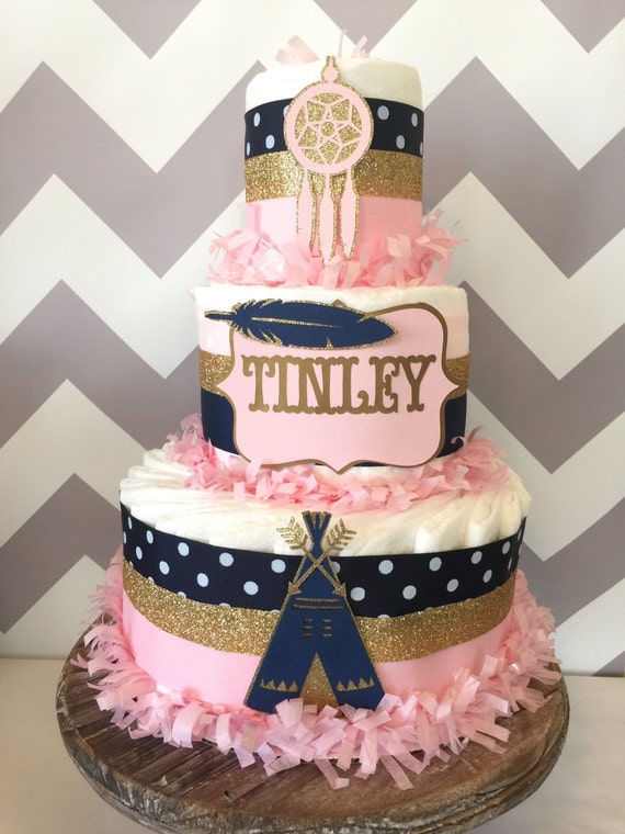 Mini Animal Diaper Cake Mini Animal Diaper Cake