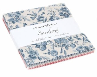 Snowberry Charm Pack by 3 Sisters for Moda