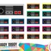 Gamepad Clipart, Electronics Clipart, Gaming Clipart, Entertainment Clipart, Planner Clipart, Scrapbooking Cliparts