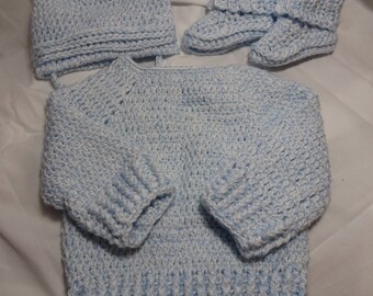Blue Baby Set, 6 month