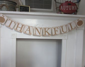Thanksgiving Fall Thankful Banner
