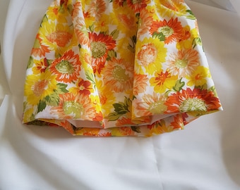 Babys sunflower skirt 6 to 12 months