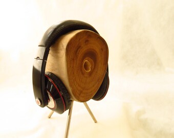 Art headphone ***Wall-E*** Driftwood headphone stand natural and modern headphone holder ** one of a kind ** headphones hanger