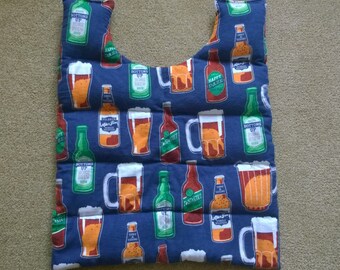 Microwaveable Heating Pad (Beer)- Back