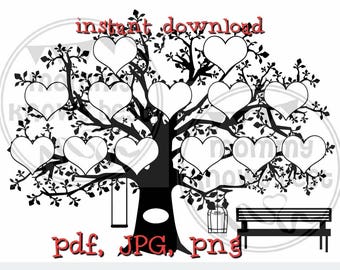 Free Free 273 Free Svg Family Tree Template SVG PNG EPS DXF File