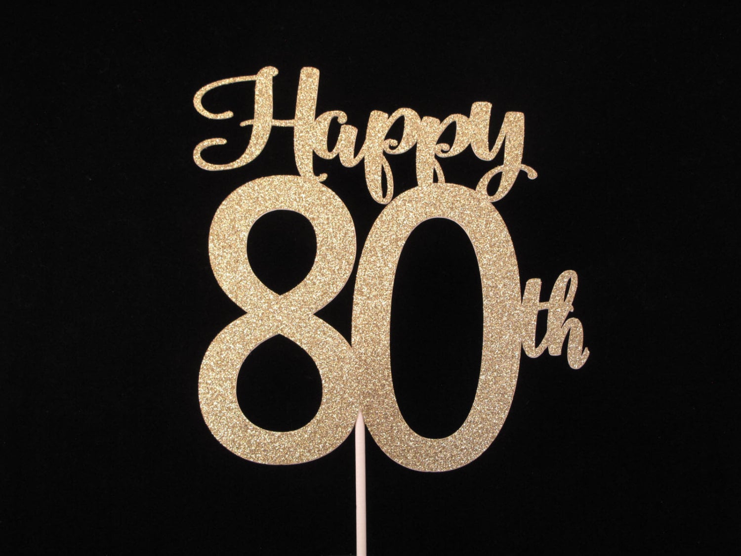 80th Birthday Cake Topper Happy 80th Cake Topper 80th 80th Birthday Cake Topper Happy 80th Cake Topper 80th