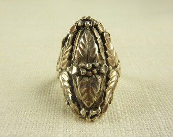 Size 6.25 Vintage Black Hills Sterling Large Ring