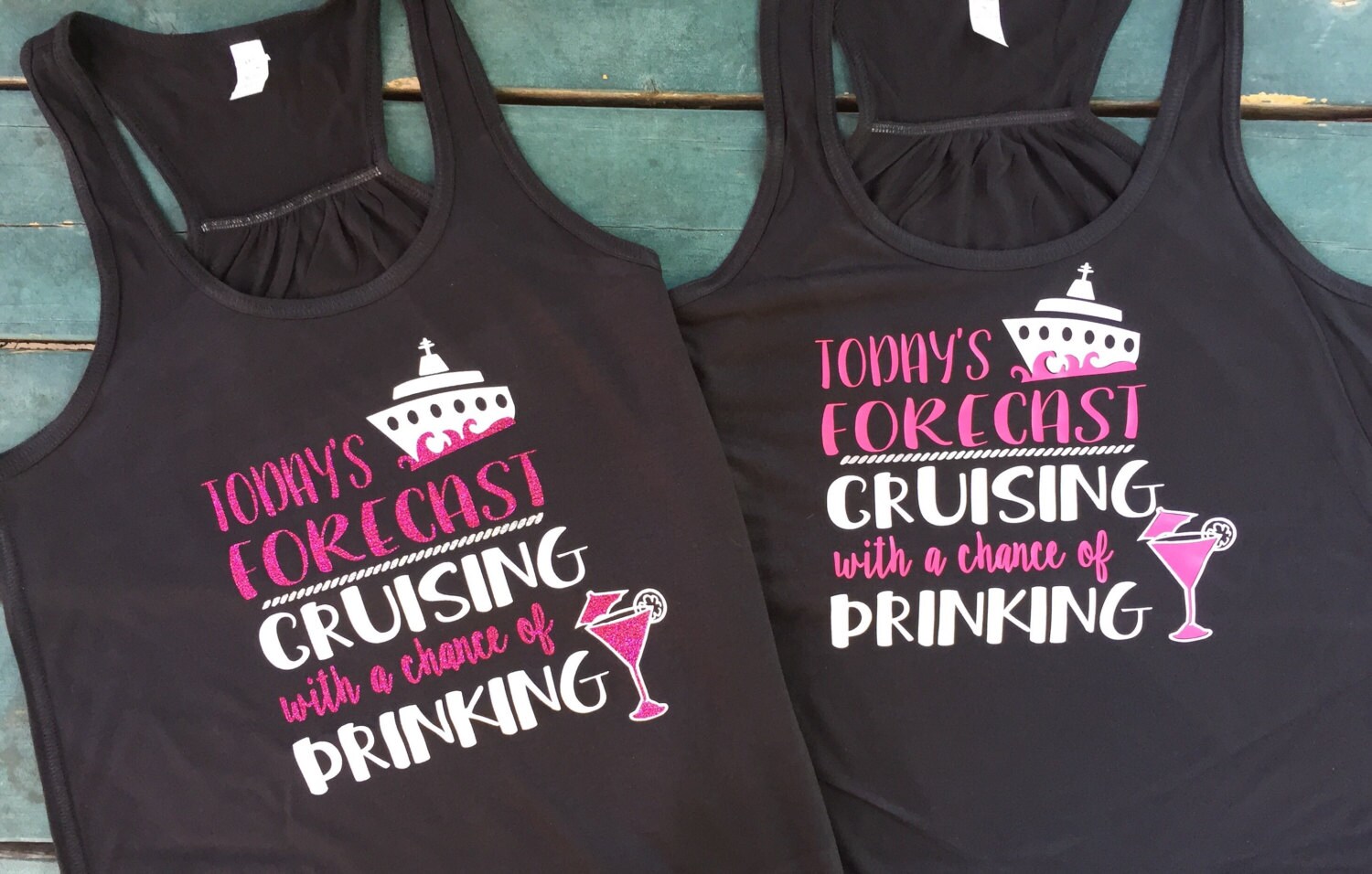 Cruise Tank Top nautical cruise girls trip custom tank