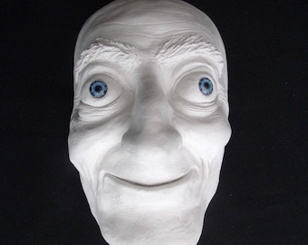 MARTY FELDMAN - Comedy God - Death Mask - life sized replica