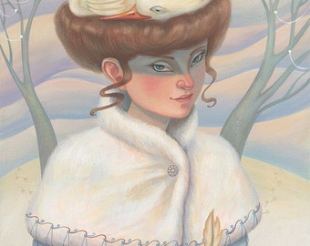 Nest - giclée print, 11" x 14" (28cm x 35.5cm)