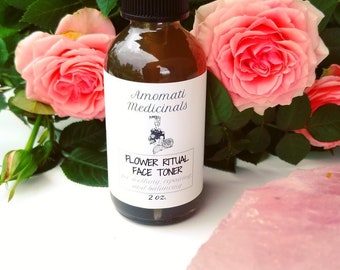 Flower Ritual Face Toner || for soothing, repairing, and balancing