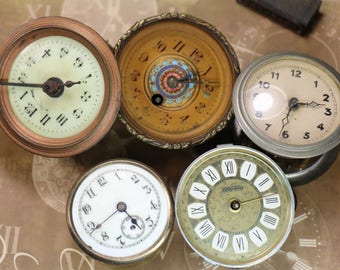 1 Vintage Clock Mechanism
