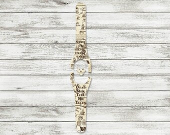 Dead Men Tell No Tales MagicBand Decal | Pirate Map MagicBand 2.0 Skin | RTS Ready To Ship | Fits Both Adult & Child Bands