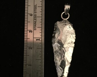 Sterling silver arrowhead