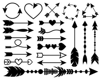 21 Arrow SVG files, Arrow Clipart, Arrow DXF, Arrow PDF, Arrow Printable, Arrow Svg Files for Cricut, Arrow Svg bundle, Arrows Svg Clip Art
