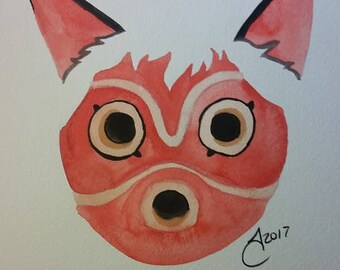 Princess Mononoke Painting