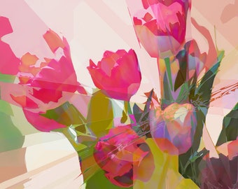 Tulips - Giclée Print - Limited Edition - Kevin Maguire