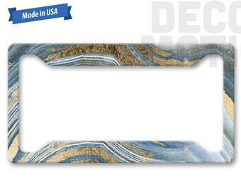 Abstract License Plate Frame - Custom LP1322