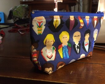 Doctor Who cosmetic bag