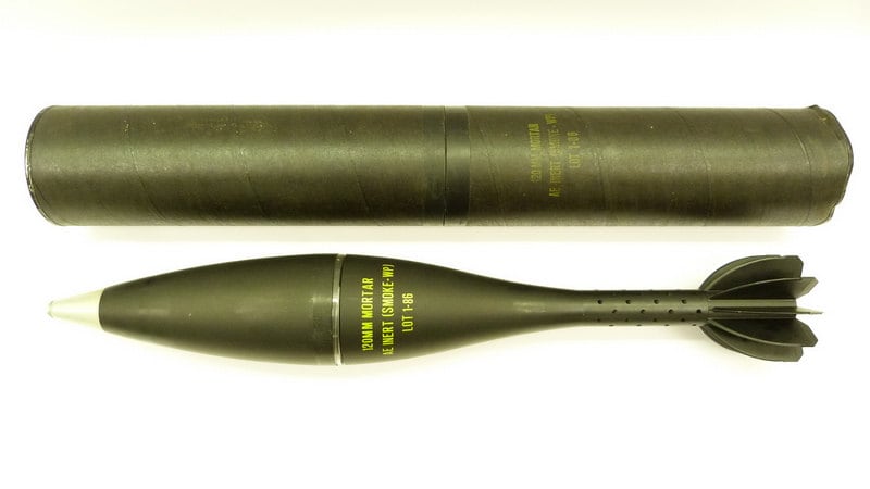 80 120 мм. 120 Мм mortar Shell тубус. 120 Мм AMS mortar. 120mm mortar Китай. Калибр 57 мм.