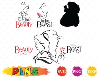 Beauty beast cricut | Etsy