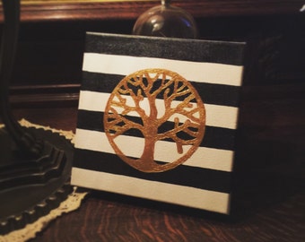 9x9 Tree of Life painting