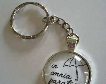 Gilmore Girls In Omnia Paratus keychain