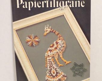 Papierfiligrane Paper Quilling by Marianne Stettler 1983