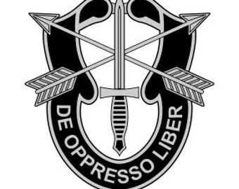 US Army Unit Crest Special Forces Vector Files, dxf eps svg ai crv