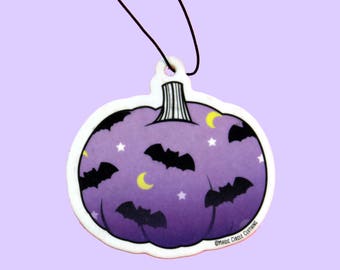 Batty Pumpkin Lavender Scented Air Freshener
