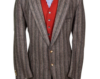 50L Patch Pocket Preppy Tweed Blazer