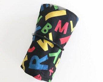 Bright ABC's Crayon Roll