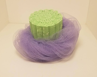 Lemongrass Green Tea 6oz Disc Bath Bomb