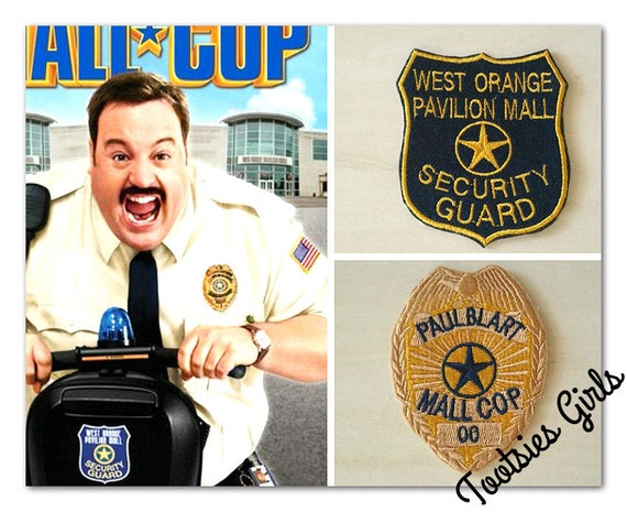Package Deal: Mall Cop Paul Blart Custom Embroidered Police