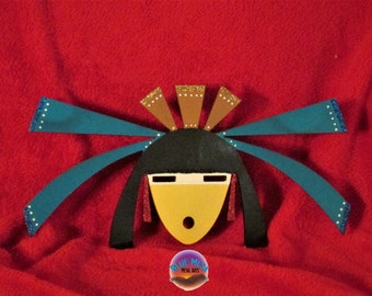 Yei, Native American, Indian, Southwestern, Wall Hanging, Metal Art