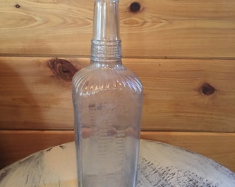 Antique Bouvier Buchu Gin, Antique Whiskey Bottle, Antique Gin Bottle, Antique Bottle, Vintage Bottle, Farmhouse Decor, Man Cave Decor