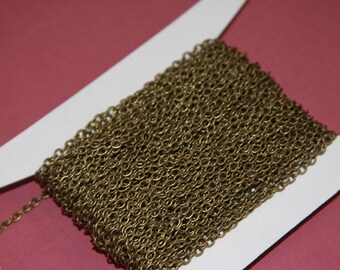 45 ft steel chain - multiple color finished available - round cable chain 2.6X3.9mm - open link chain