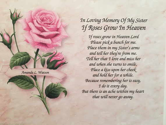 remembrance quotes for sister