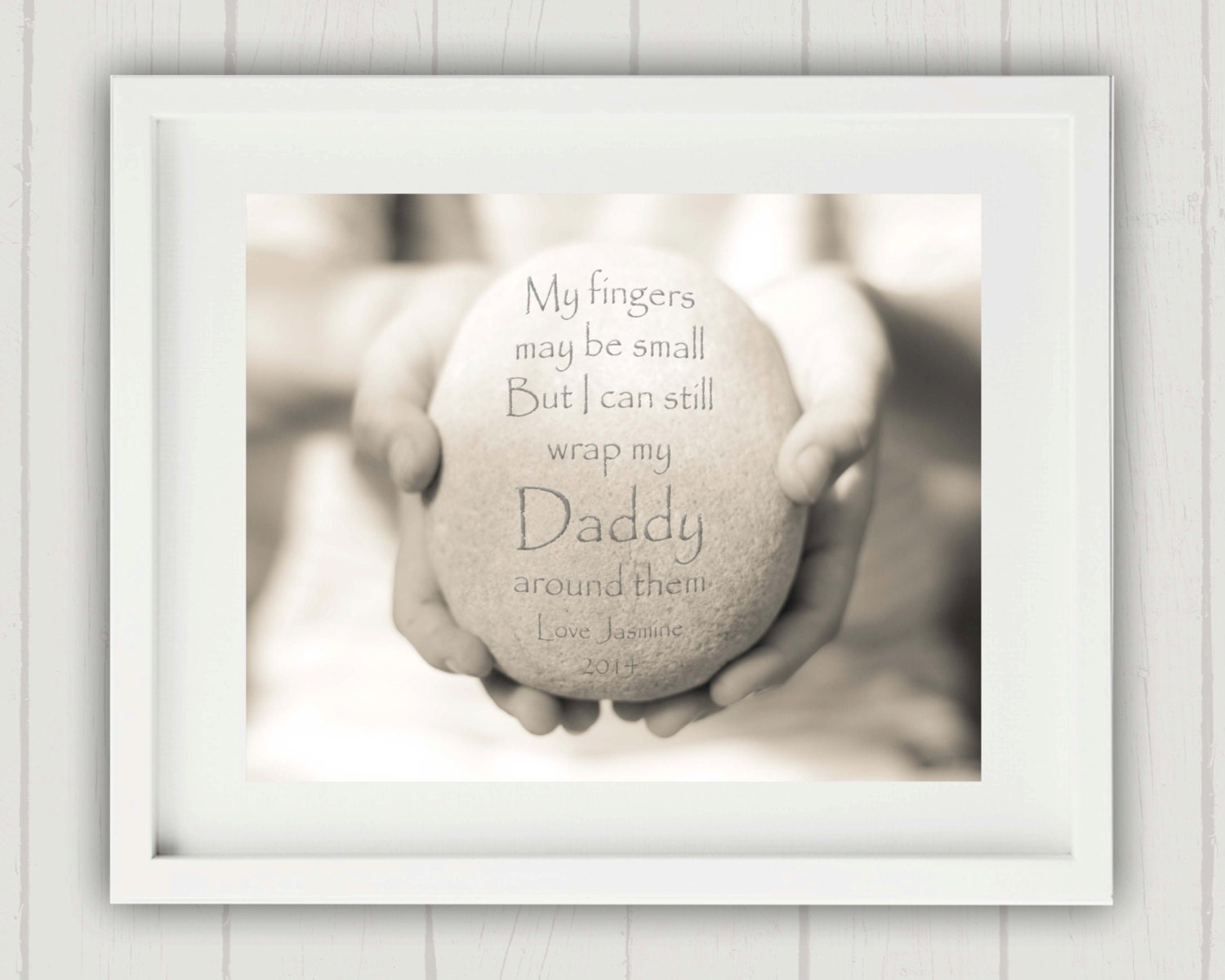 Fathers Day Gift Personalised Daddy Print Daddy Quote