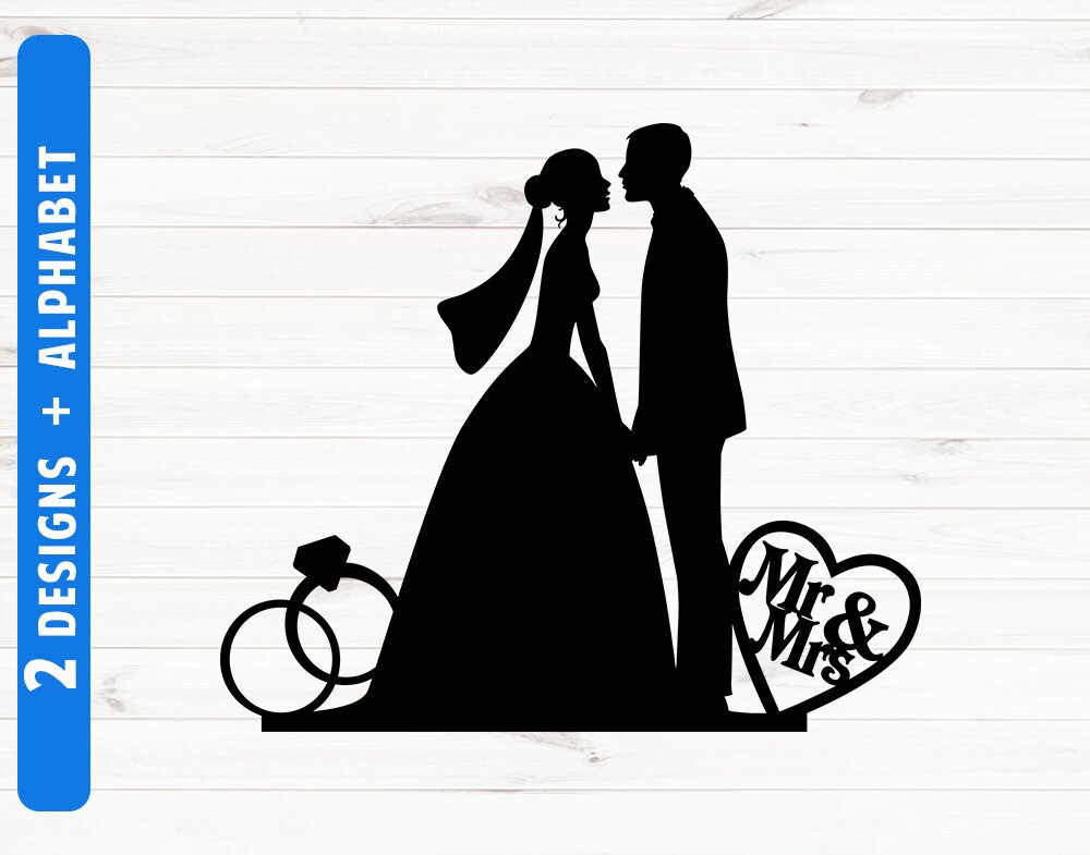 Free Free Wedding Topper Svg 295 SVG PNG EPS DXF File