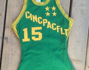 CINCPACFLT Basketball Jersey 1950s or 1960s