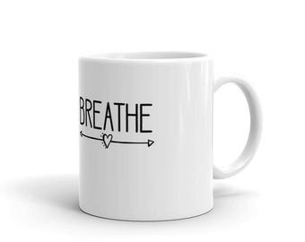Breathe Birth Support Midwife Doula Gift Mug