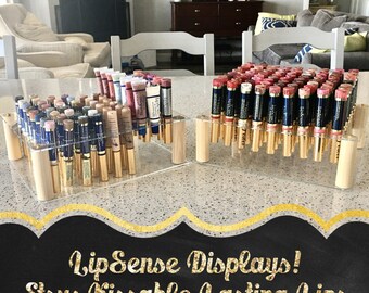 LipSense Display compatible Arcylic Lip Gloss Cosmetic Holder / Lip Gloss Organizer