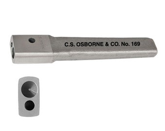 Osborne Copper Rivet & Burr Setter #14 No. 169-8 Tinner's Rivet Setter