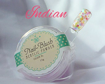 Acrylic nail powder Indian 15g by Nail-Blush