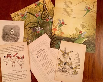 Fairy book pages