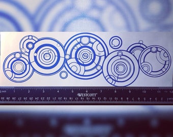 Gallifreyan Vinyl Decal