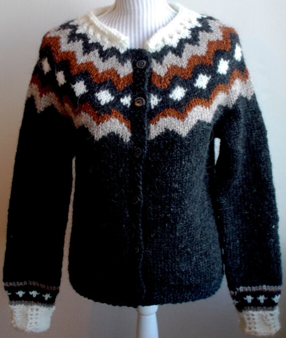 Icelandic cardigan /100 original / Lopapeysa