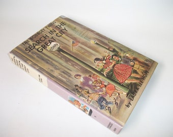 Hollow Book Safe Bobbsey Twins Search in the Great city Secret Stash Storage Compartment