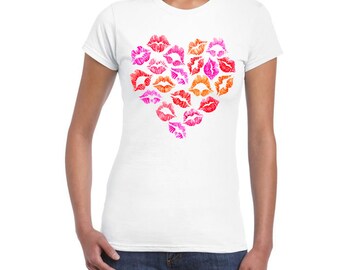 Ladies Junior Fit T-Shirt with Beautiful Design Printed by DTG Technolgy for beautiful women and lovely girls..!